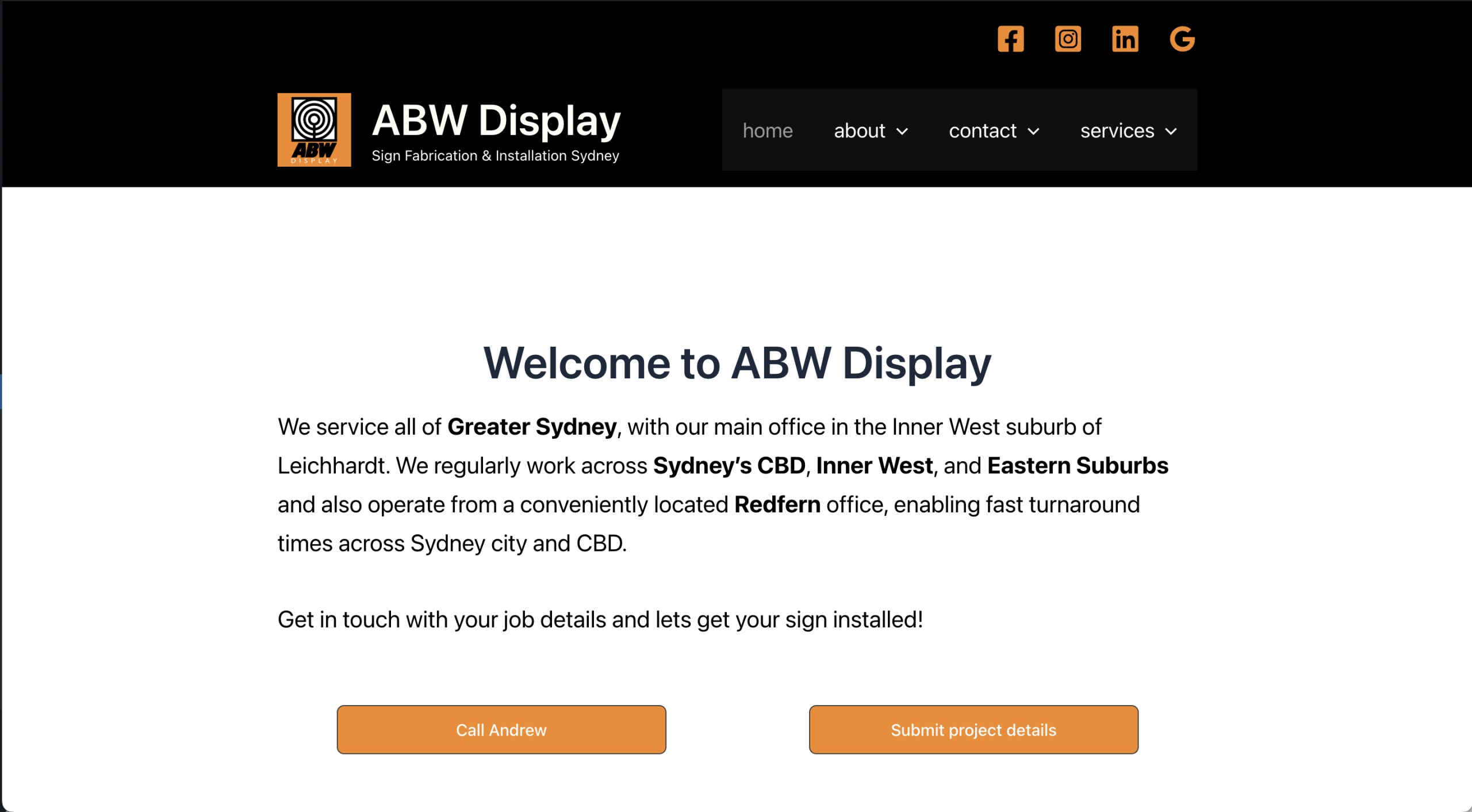 Welcome to ABW Display