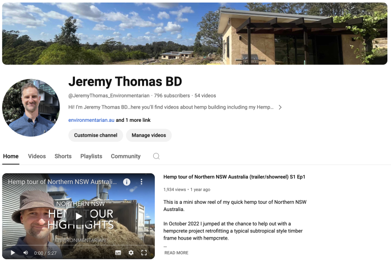 Case Study YouTube Channel | Jeremy Thomas Environmentarian