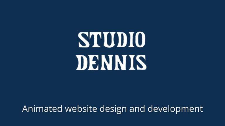 Website | Studio Dennis | Biz & Web Dev Animated