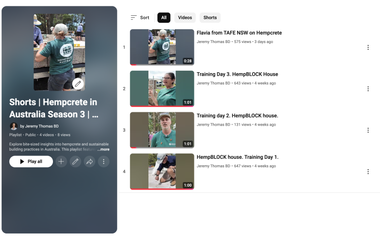 Shorts | Hempcrete in Australia Season 3