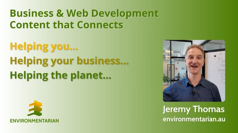 Environmentarian: Helping you, your business and the planet…