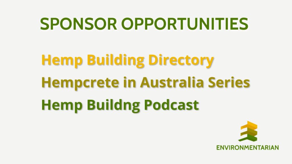 Sponsor the Future of Hemp Building in Australia