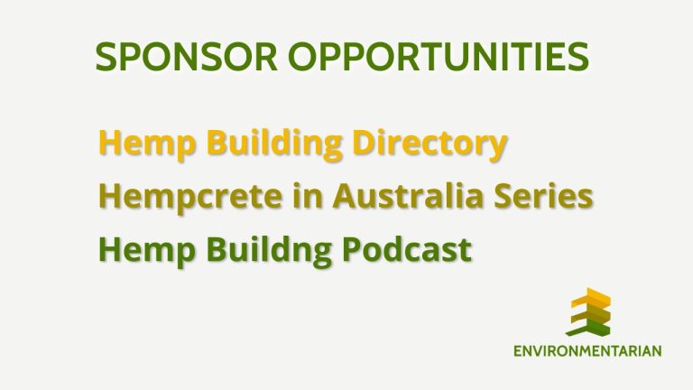 Sponsor the Future of Hemp Building in Australia