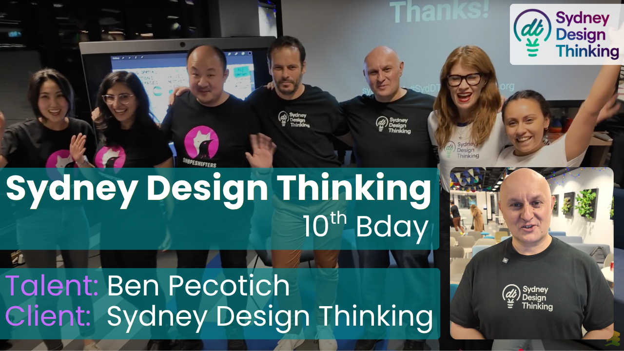 Sydney Design Thinking 10th Birthday Reels