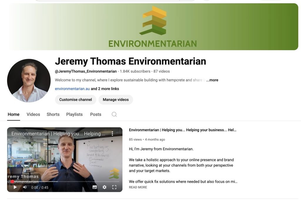 Environmentarian YouTube Thumb