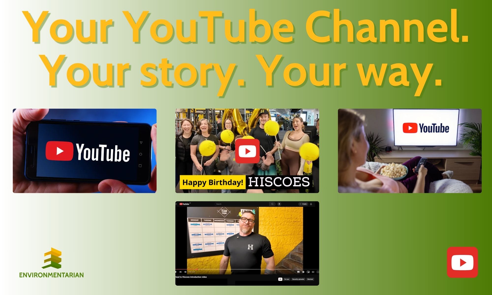 Launch Your Organisations YouTube Channel…Professionally