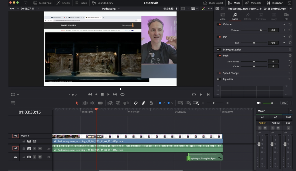 Podcasting Basics
DaVinci Resolve