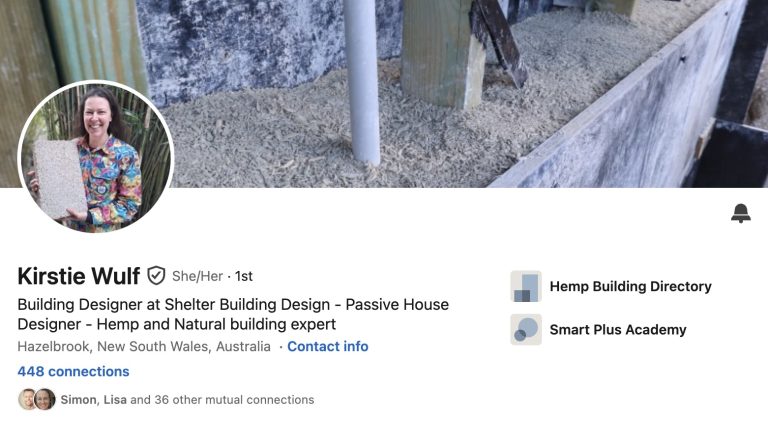 Kirstie Wulf, Founder Shelter Building Design, testimonial