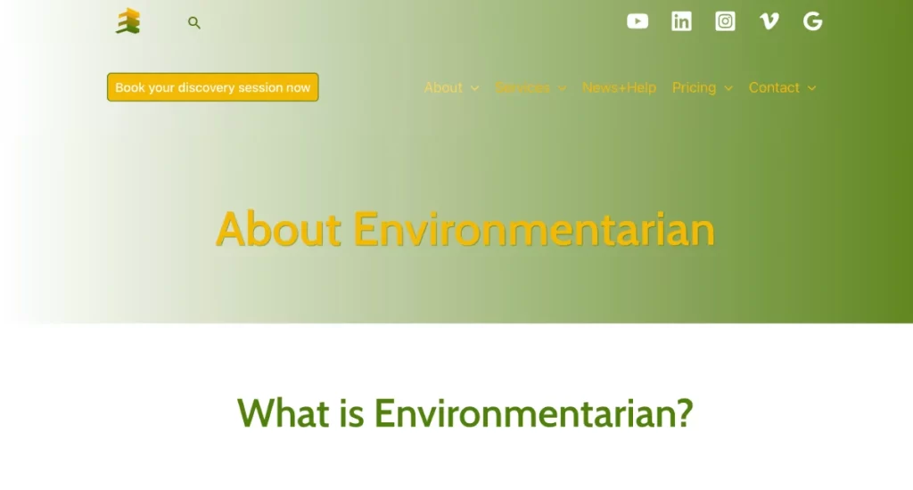 About Environmentarian