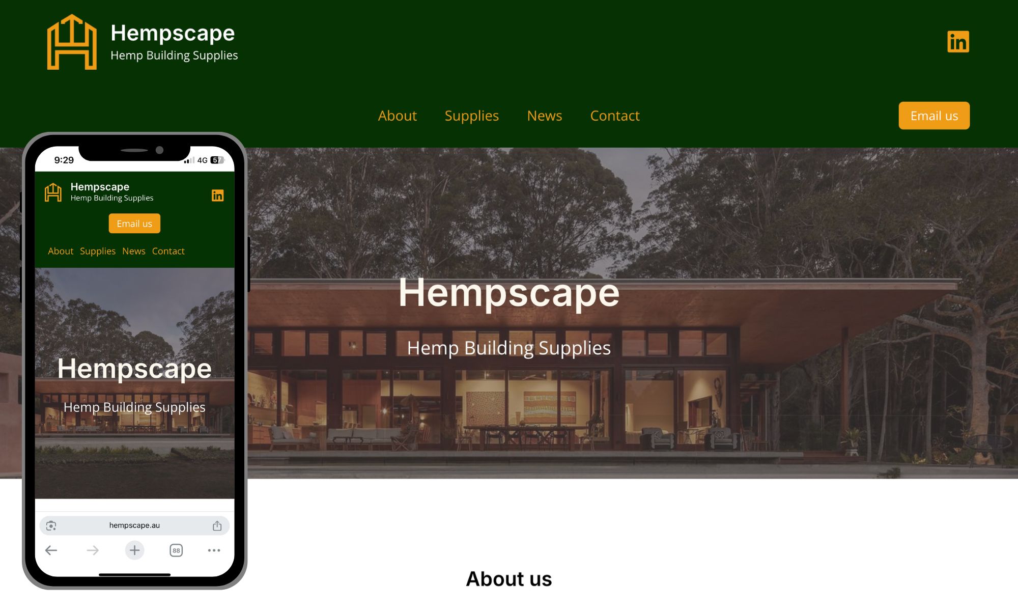 Built the new brand. Brand New Website