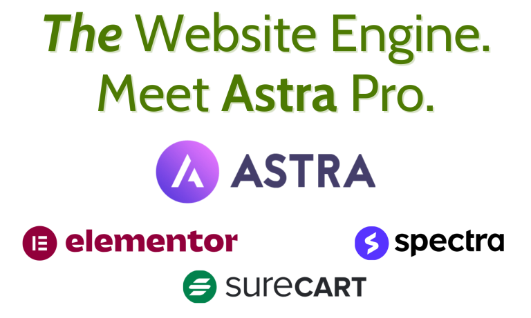 The Website Engine. Meet Astra Pro