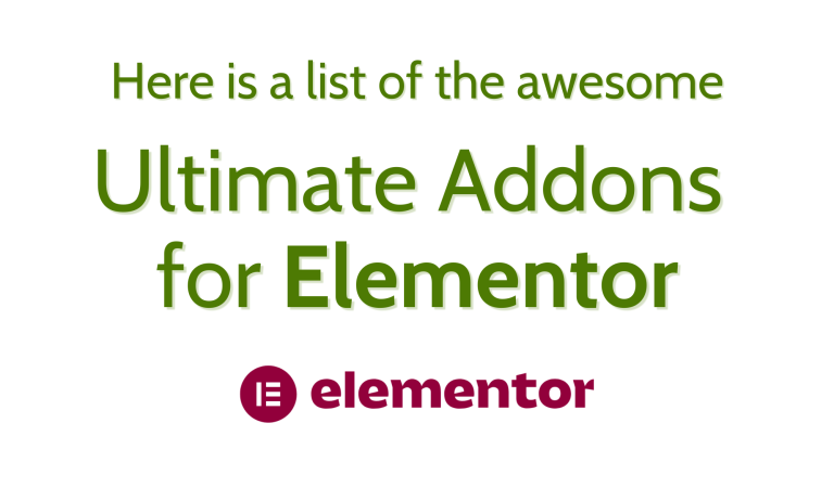 Ultimate Addons for Elementor