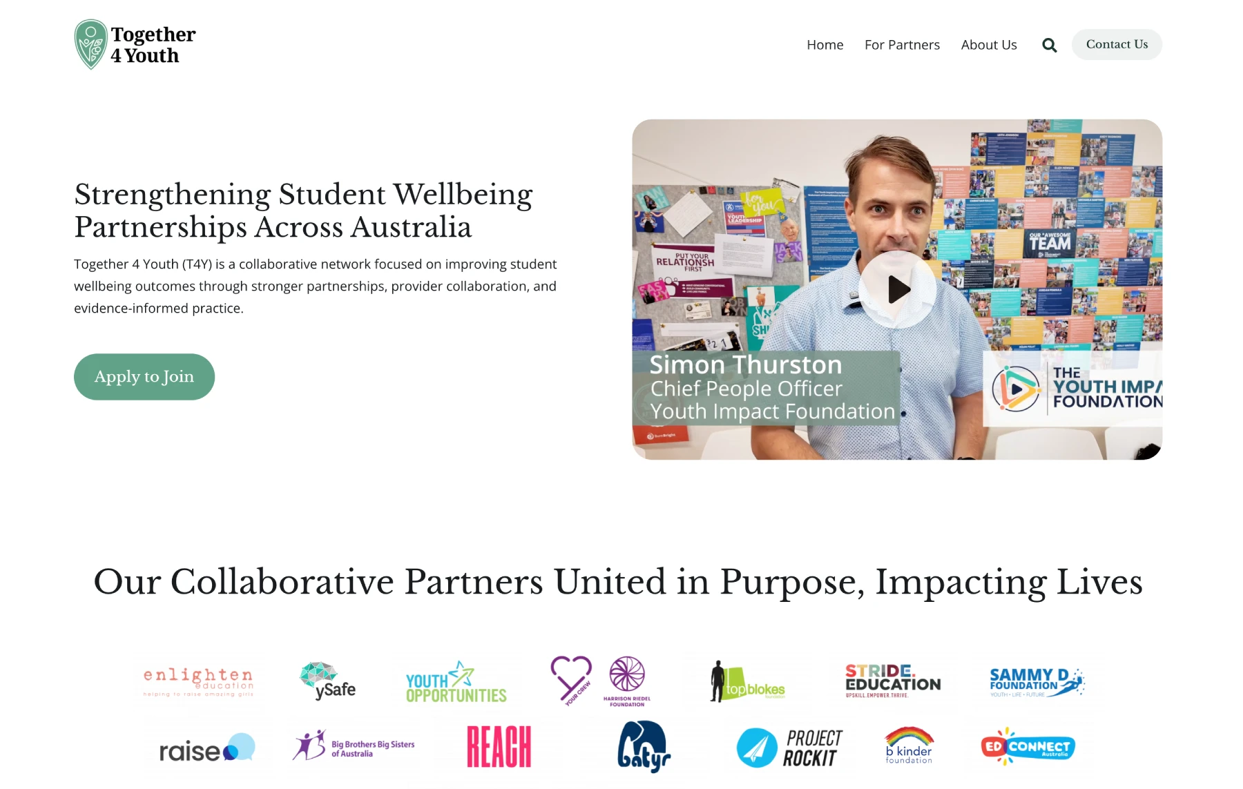 Together for Youth. One Shoot. An Entire Digital Ecosystem.
