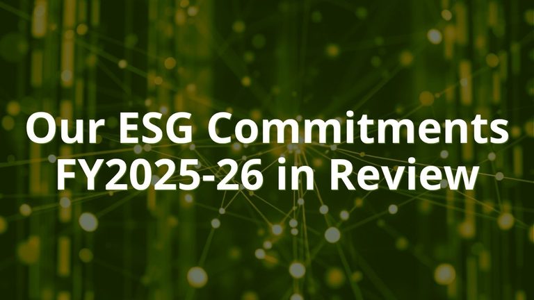 Our ESG Commitments FY2025-26 in Review