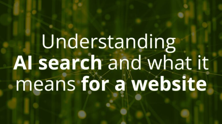 Understanding AI search