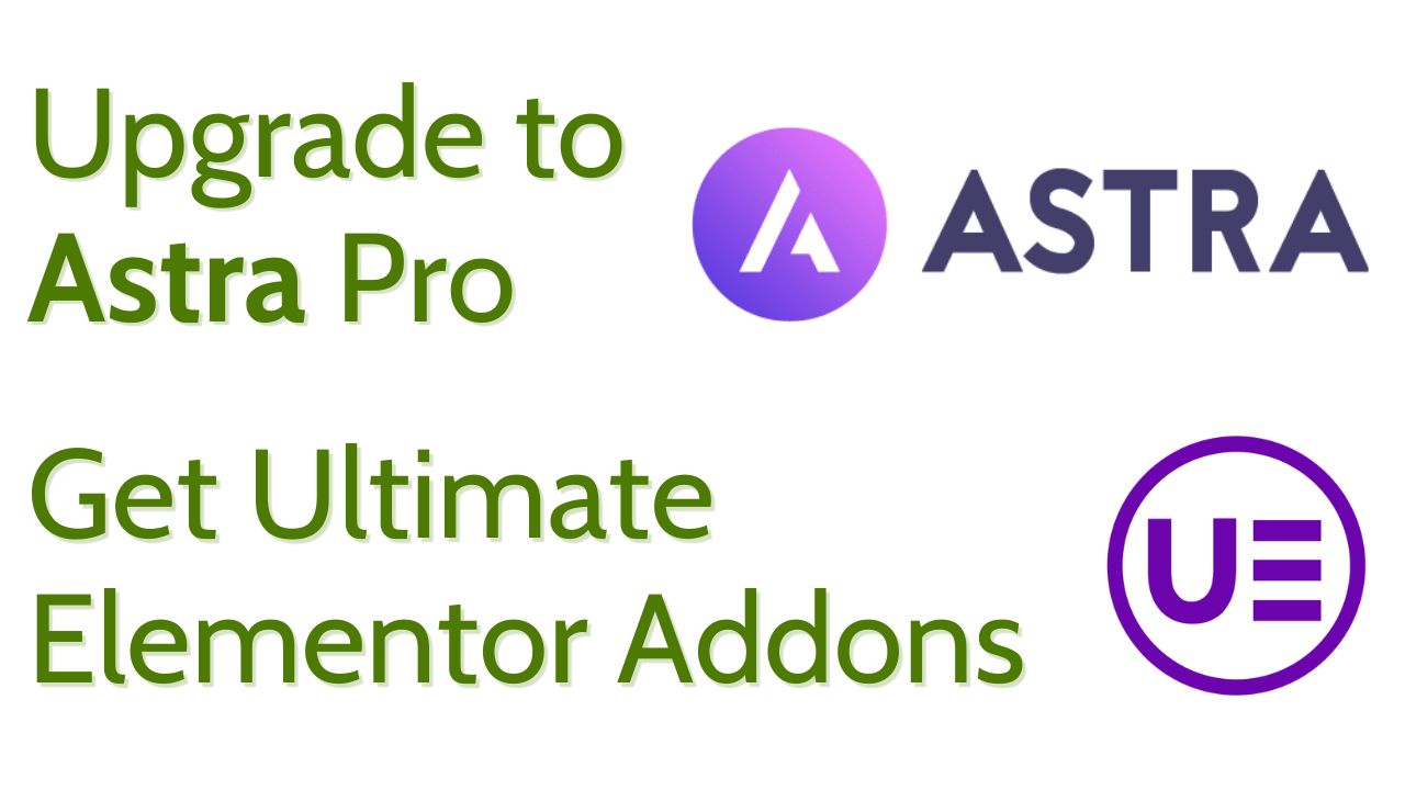 Upgrade to Astra Pro